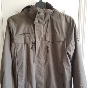 ZERO XPOSUR GREY WINTER JACKET SMALL